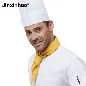 331人付款淘宝要餐厅厨师领巾高档酒店西餐西点厨房厨师长汗巾工作服