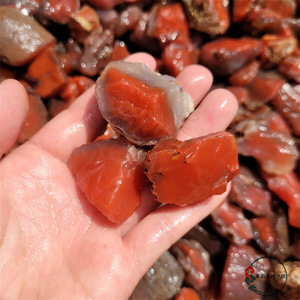 天然非洲南红玛瑙原石毛料雕刻件吊坠戒面料原矿俏色玛瑙矿石标本