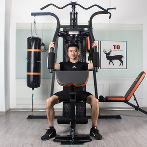 雷克家用综合训练器三人站力量训练组合多功能室内运动健身器材