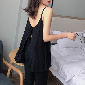 后背性感绑带吊带