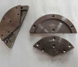 木工diy台锯45-90度角度调节耳轴精密机床加工配件45#钢回转轴承