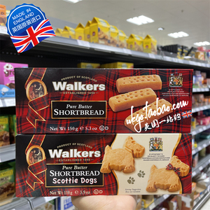 苏州现货 英国Walkers沃尔克斯苏格兰酥性黄油饼干手指条礼盒110g