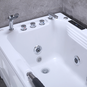 浪鲸卫浴官方旗舰店亚克力冲浪浴缸小户型浴缸恒温保温网红独立式