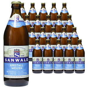 德国原装进口圣瓦德斯图加特水晶小麦啤酒500ml*20瓶整箱麦芽精酿