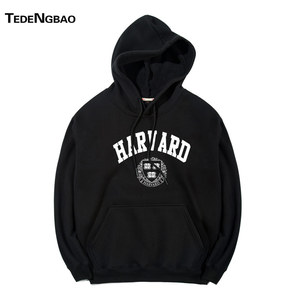哈佛大学卫衣harvarduniversity纪念上衣秋冬休闲连帽外套头耶鲁