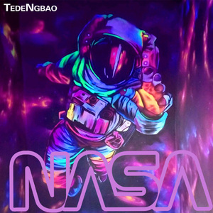 nasa联名款外套冲锋衣男女情侣印花休闲潮春冬季宇航员夹克外套