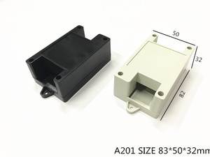 直销公模塑料外壳电子壳体接线端导轨模块盒PLC工控仪表82x50x32