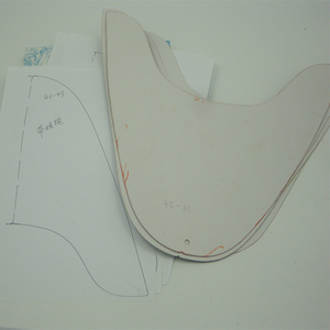 自做儿童大人手工布拖鞋 棉拖鞋鞋样 手工diy拖鞋 1:1电子裁剪图