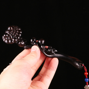 木如意摆件手把