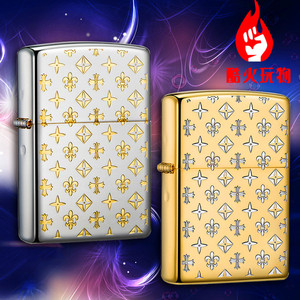正品zippo打火机 美国芝宝克罗心十字架男女士朋友生日礼物刻字