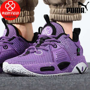 李宁男鞋韦德之道全城9薰衣草紫色运动鞋篮球鞋实战球鞋abar015-3