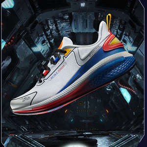 高达联名鞋361男鞋运动鞋2021年夏款雨屏防水361度官方旗舰店跑鞋