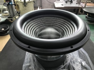 18寸碳纤维大功率汽车低音炮喇叭双音圈声压竞赛级汽车改装