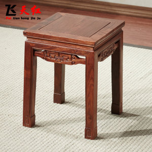 八仙凳餐凳红木小凳子客厅实木小木凳木头凳子茶几成人小方凳家用