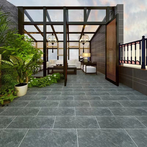 天然青石板仿古别墅文化石室外防滑脚踏地砖庭院园林景观石材铺路