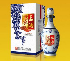 白酒阜新三沟雪兰老窑酒 52度箱/4瓶 厂家直销 包邮