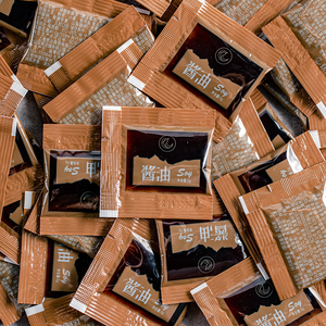 外卖酱油包5g*1000包独立小包快餐打包味极鲜便携寿司水饺酱油