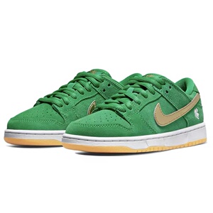 001人付款淘宝nike sb dunk low白绿 苹果绿 森林绿男女低帮休闲板鞋