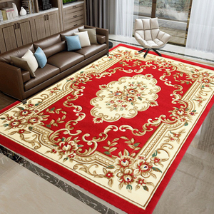 欧式奢华高档复古美式地毯客厅茶几毯家用免洗加厚大面积卧室地垫