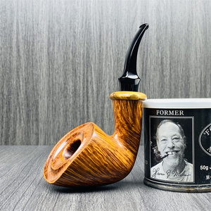 丹麦teddy knudsen泰迪大师手工烟斗 石楠木单老鹰级别罕见好料