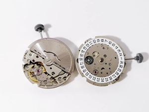 新版西铁城8215机芯卡秒停秒进口原装机芯改装水鬼手表全自动机械