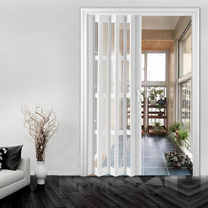 pvc折叠门 推拉室内隔断开放式厨房移门隐形卫生间阳台简易商铺门