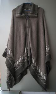 美国品牌 MNG 时尚 女装W混纺开衫毛衣 蝙蝠型