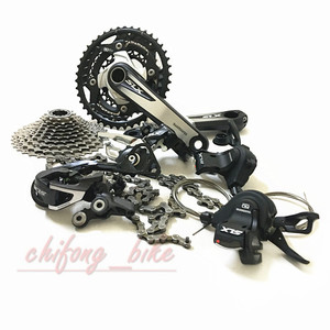 Shimano SLX M670 M671 M675山地自行车10速20速30速变速器中套件