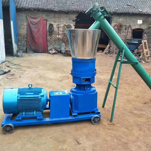 大型高效颗粒饲料机 移动式秸秆饲料造粒机 饲料颗粒膨化机械设备