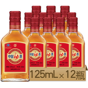 劲牌中国劲酒125ml*12整箱礼盒装保健酒35度小瓶酒送父母礼物
