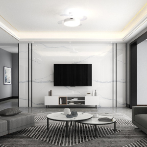 大板岩板电视背景墙客厅大理石纹现代简约新中式轻奢影视墙电视墙