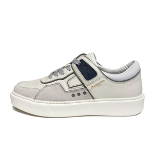 现货 aquascutum雅格狮丹 新款正品男士系带休闲鞋板鞋aq220109f