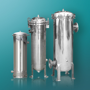 不锈钢布袋式过滤器前置滤水器农村井水黄泥沙净水器工业用净水机