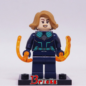 乐高超英系列人仔 sdcc限定 惊奇队长 lego sh605 77902 30453