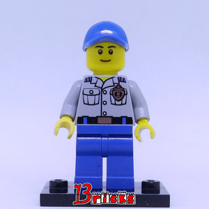 乐高城市城镇人仔 海滩救生员 lego cty0424 cty424 60014