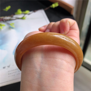 【冰糯种黄翡翠玉手镯】冰糯种黄翡翠玉手镯品牌,价格 - 阿里巴巴