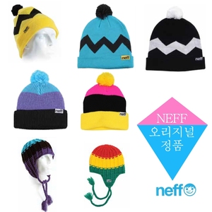 NEFF韩国正品代购滑雪针织帽子彩色粉黑蓝紫色包邮