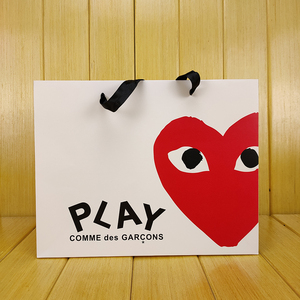 play 川久保玲 潮牌 纸袋 手提袋子