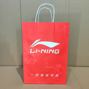 李宁 纸袋 手提袋子 服装袋 鞋盒袋