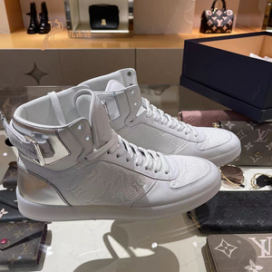 louis vuitton/路易威登2022新款男鞋休闲rivoli高帮运动鞋1a8v88