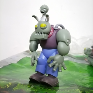 机器僵王博士巨人僵尸单个可发射小博士植物大战僵尸博士玩具大号