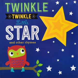 童谣绘本 一闪一闪亮晶晶 英文原版twinkle twinkle little star