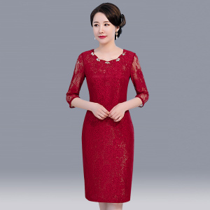 参加婚礼妈妈装春季