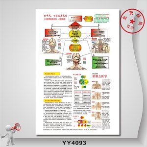 原始点医学文化宣传海报 医院大厅布置墙贴挂画 科室形象装饰挂图