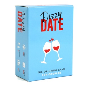 新品现货 Dizzy Date 晕眩的约会之夜情侣爱人喝酒英文桌游卡牌