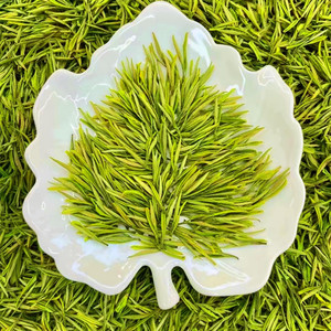 2022新茶奶白茶明前黄金芽茶叶春茶安吉白茶浙江绿香茶极白茶散装