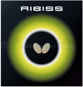 Butterfly蝴蝶底板专用胶皮AIBISS粘性防弧快攻型反胶套胶艾比斯