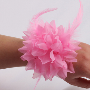 六一儿童节跳舞蹈道具手腕花小学生运动会开幕式入场手花演出头花