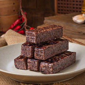 米血糕台湾风味猪血糯米糕闽南小吃烧烤油炸福建特产食材500g袋装