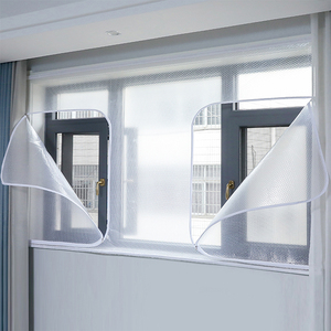 冬季窗户密封保温膜保暖透明窗帘防风帘冬天双层防寒漏风挡风神器